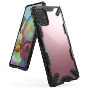 Case Ringke Fusion-X Samsung Galaxy A71 Schwarz