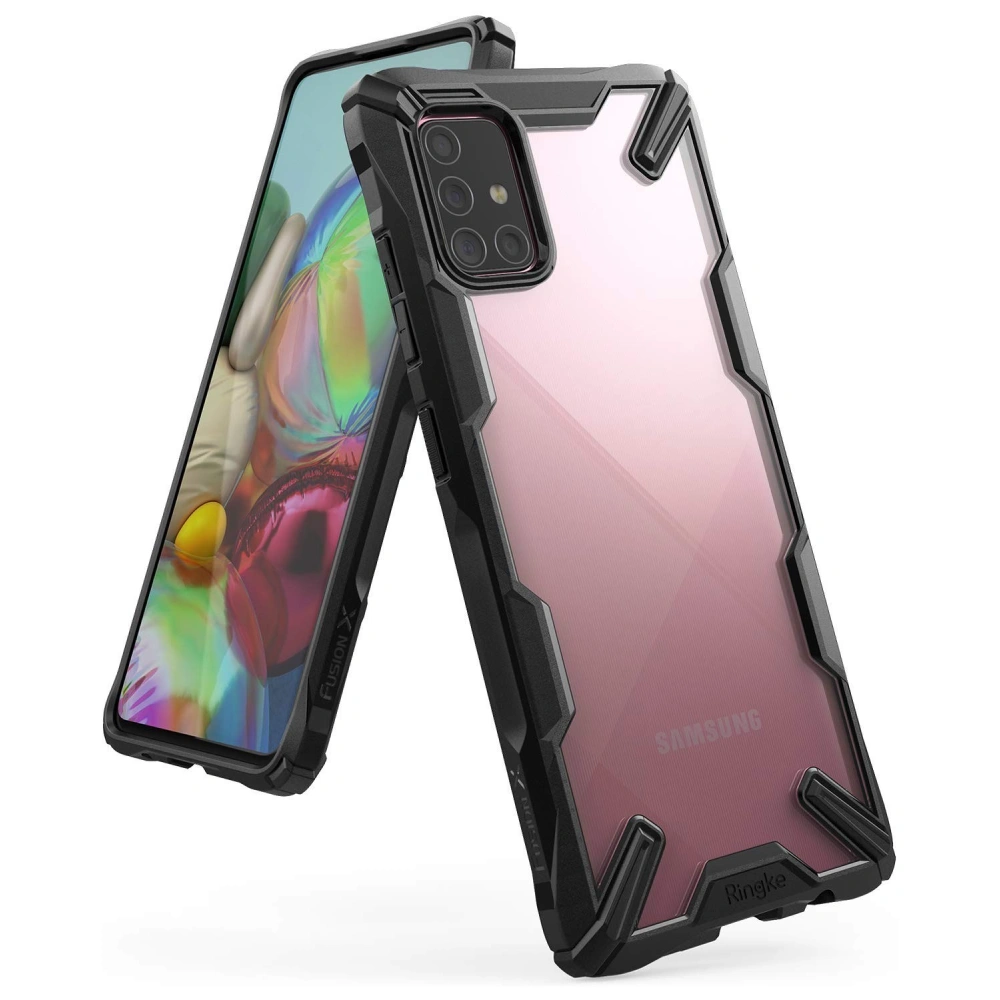 Hurtownia GSM - Etui Ringke Fusion-X Samsung Galaxy A71 černé - RGK1083BLK - {ean13} - Hurt