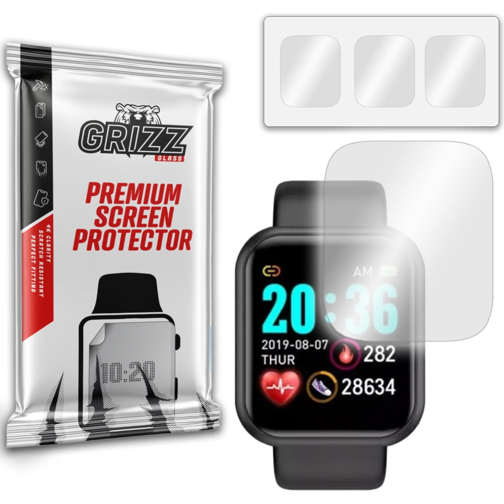 Folia hydrożelowa GrizzGlass Hydrofilm do Smartwatch L18