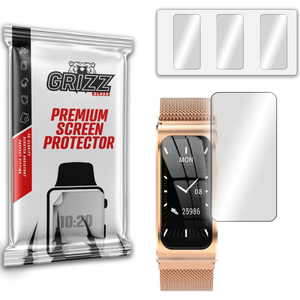 Folia hydrożelowa GrizzGlass Hydrofilm do Smartwatch AK12