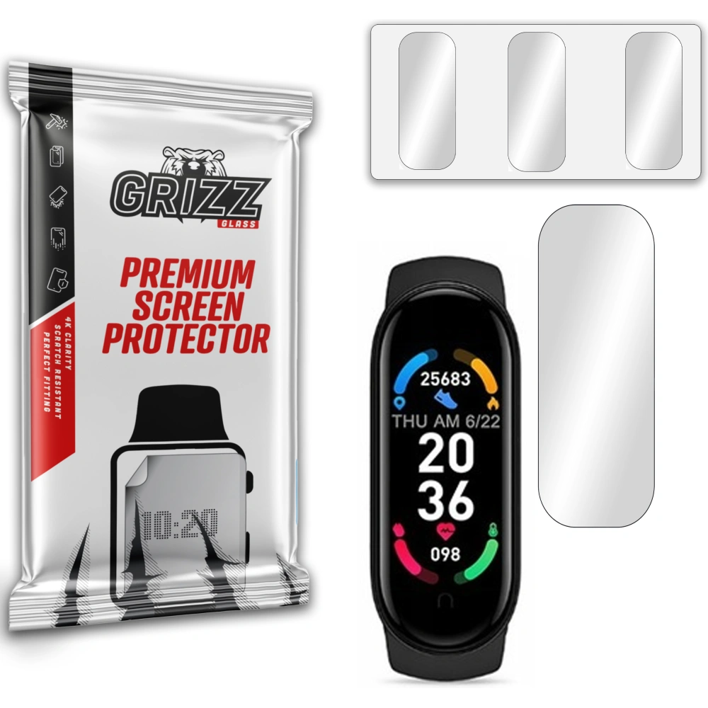 Folia hydrożelowa GrizzGlass Hydrofilm do Smartband M6