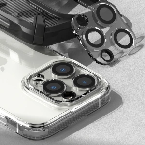 Sticlă securizată pentru aparat Ringke Camera Protector Glass Apple iPhone 14 Pro/14 Pro Max Clear [2 PACK]