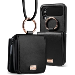 Wholesale Ringke Signature Card Pocket Samsung Galaxy Z Flip 4 Black - RGK1711 - {ean13} - Hurt