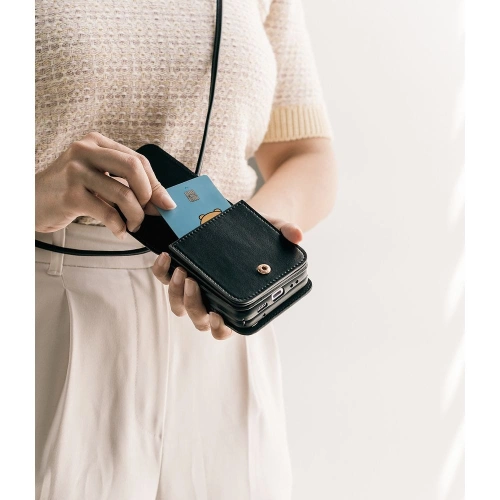 Etui Ringke Signature Card Pocket Samsung Galaxy Z Flip 4 Black