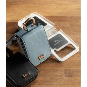 Wholesale Ringke Signature Card Pocket Samsung Galaxy Z Flip 4 Black - RGK1711 - {ean13} - Hurt