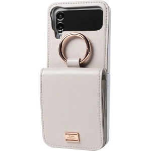 Wholesale Ringke Signature Card Pocket Samsung Galaxy Z Flip 4 Dove Grey - RGK1712 - {ean13} - Hurt