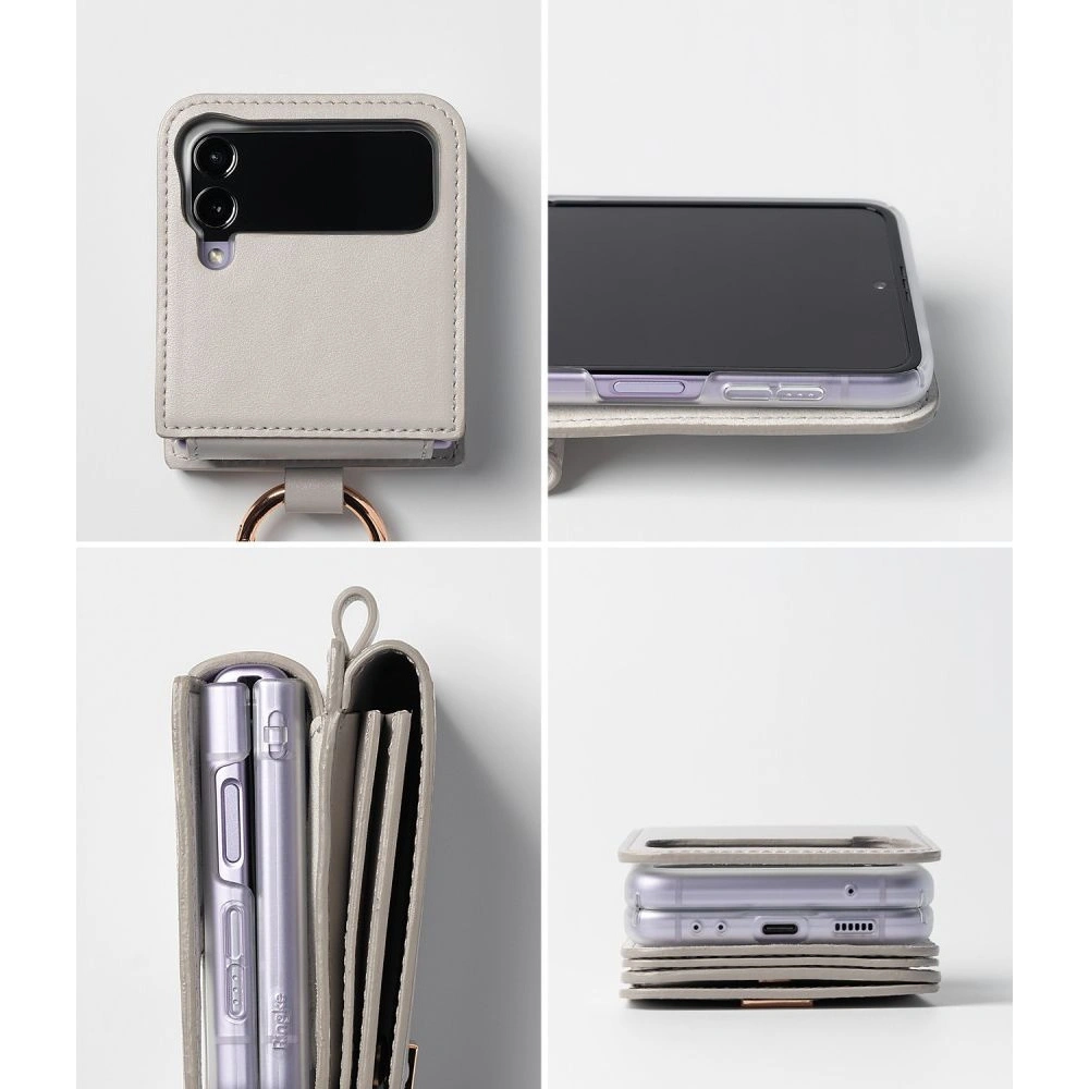 Hurtownia GSM - Case Ringke Signature Card Pocket Samsung Galaxy Z Flip 4 Taubengrau - RGK1712 - {ean13} - Hurt