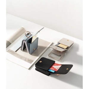 Wholesale Ringke Signature Card Pocket Samsung Galaxy Z Flip 4 Dove Grey - RGK1712 - {ean13} - Hurt