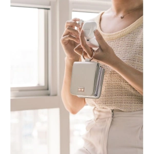 Wholesale Ringke Signature Card Pocket Samsung Galaxy Z Flip 4 Dove Grey - RGK1712 - {ean13} - Hurt