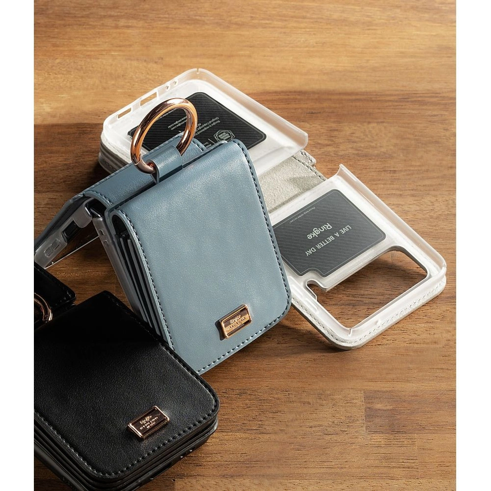Wholesale Ringke Signature Card Pocket Samsung Galaxy Z Flip 4 Dove Grey - RGK1712 - {ean13} - Hurt