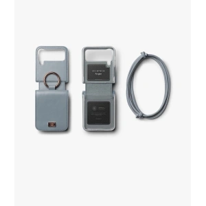 Wholesale Ringke Signature Card Pocket Samsung Galaxy Z Flip 4 Ash Blue - RGK1713 - {ean13} - Hurt