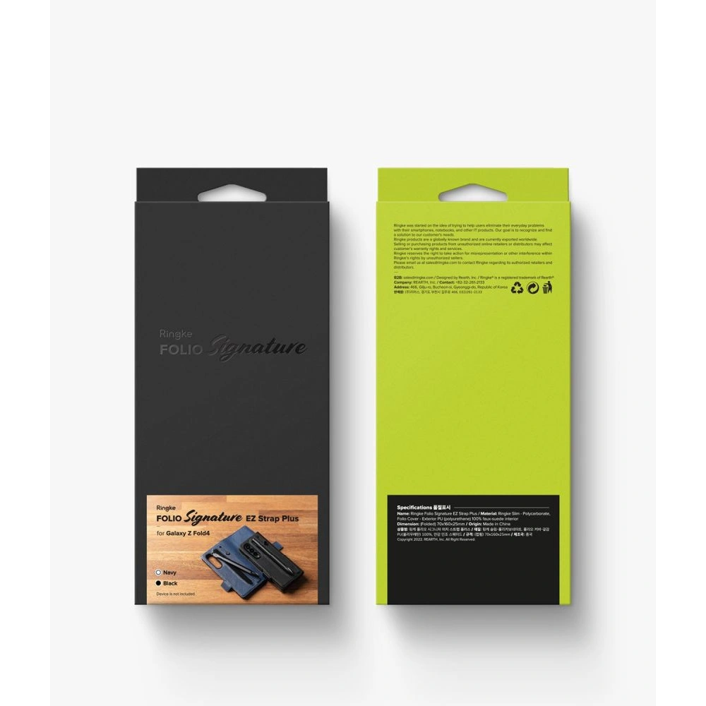 Hurtownia GSM - Etui Ringke Signature EZ Strap Samsung Galaxy Z Fold 4 Černé - RGK1714 - {ean13} - Hurt