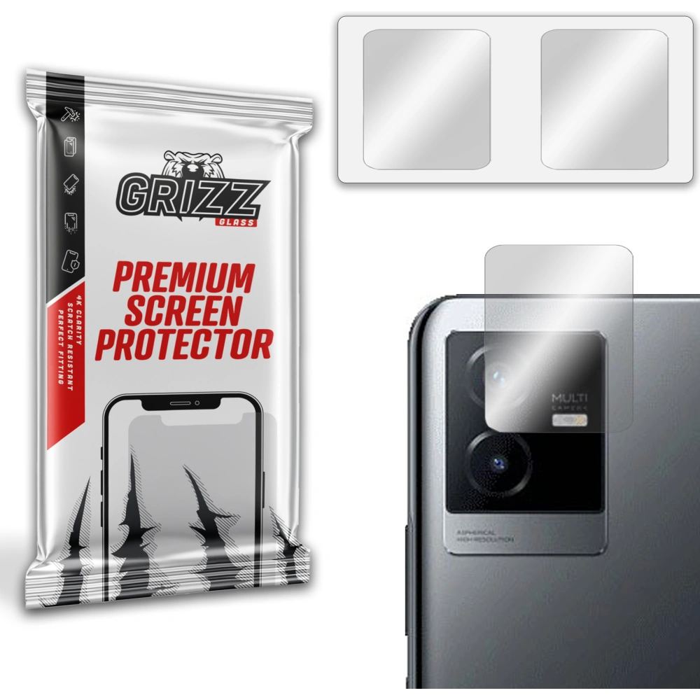 Glas für die Kamera GrizzGlass HybridGlass für Vivo Y73t