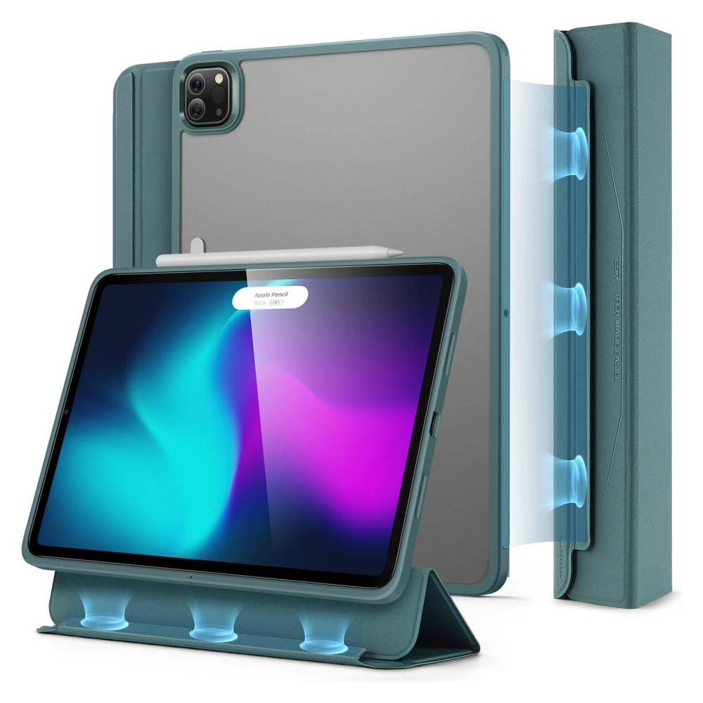 Hurtownia GSM - Etui ESR Ascend Hybrid Apple iPad Pro 11 2021 (3. generációs) Erdő Zöld - ESR601 - {ean13} - Hurt