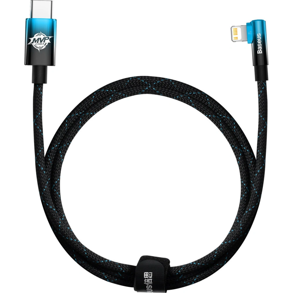 Hurtownia GSM - Winkelkabel Baseus MVP 2 Elbow Power Delivery USB-C/Lightning 1m 20W blau - BSU3624 - {ean13} - Hurt
