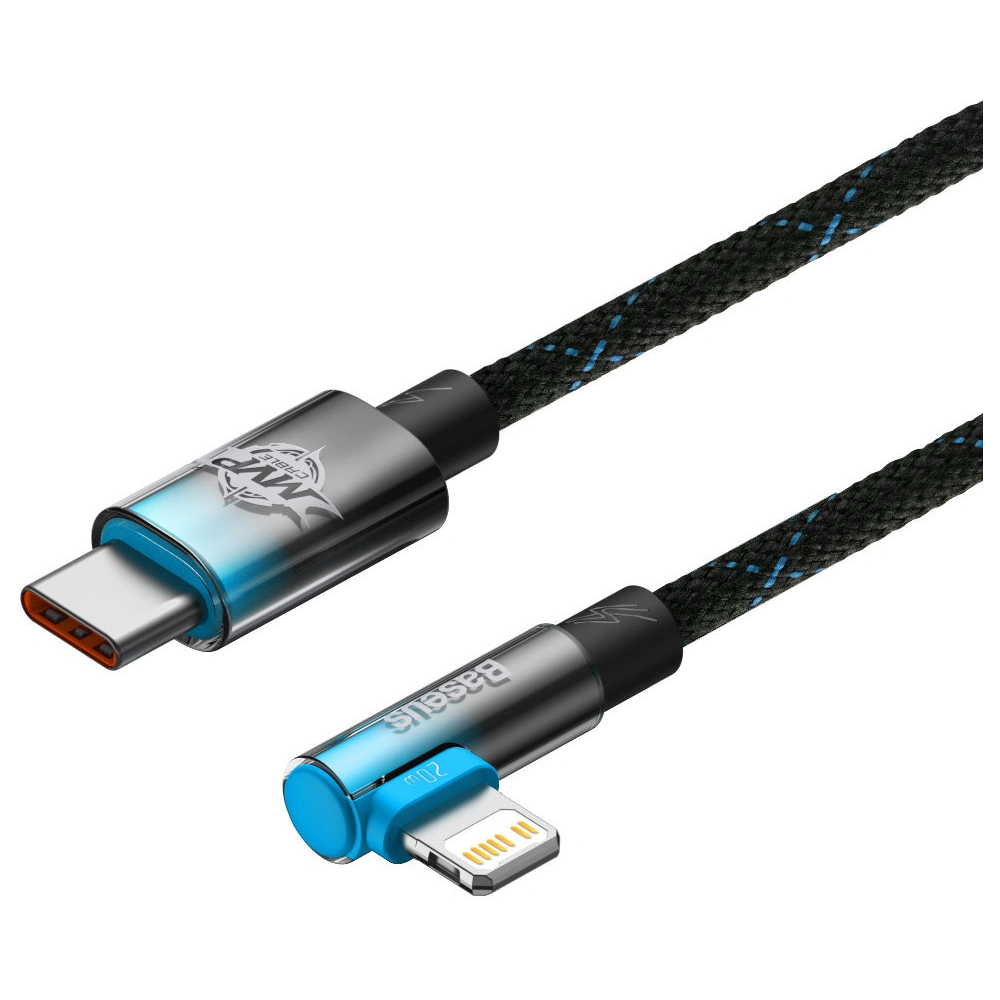 Hurtownia GSM - Winkelkabel Baseus MVP 2 Elbow Power Delivery USB-C/Lightning 2m 20W blau - BSU3625 - {ean13} - Hurt
