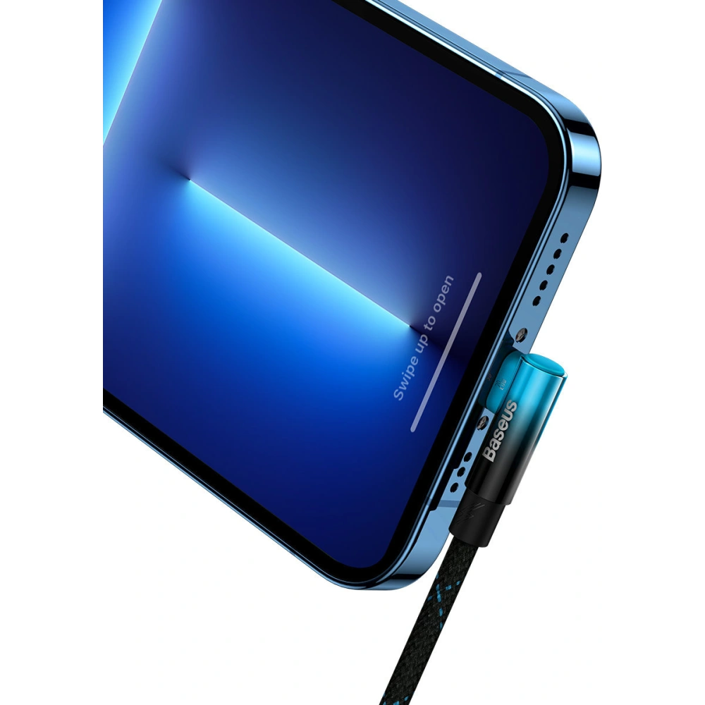 Hurtownia GSM - Kabel úhlový Baseus MVP 2 Elbow Power Delivery USB-C/Lightning 2m 20W modrý - BSU3625 - {ean13} - Hurt