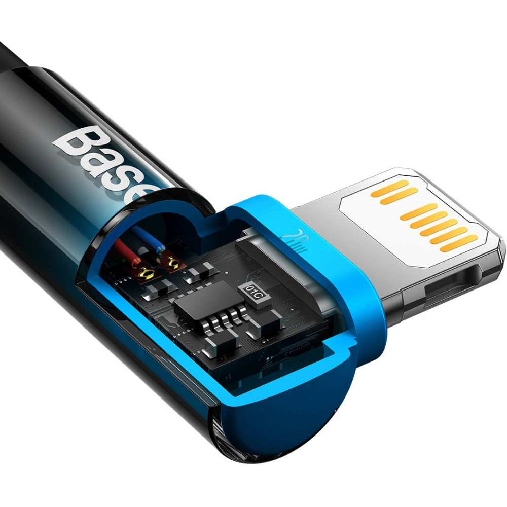 Hurtownia GSM - Winkelkabel Baseus MVP 2 Elbow Power Delivery USB-C/Lightning 2m 20W blau - BSU3625 - {ean13} - Hurt
