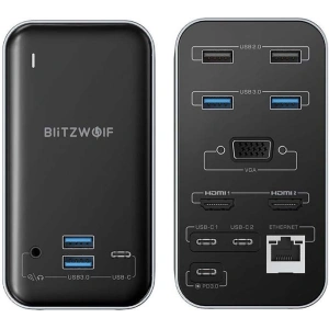 Hurtownia GSM - Hub 15w1 Blitzwolf BW-TH14 (wersja ze złączem VGA) - BLZ444 - {ean13} - Hurt