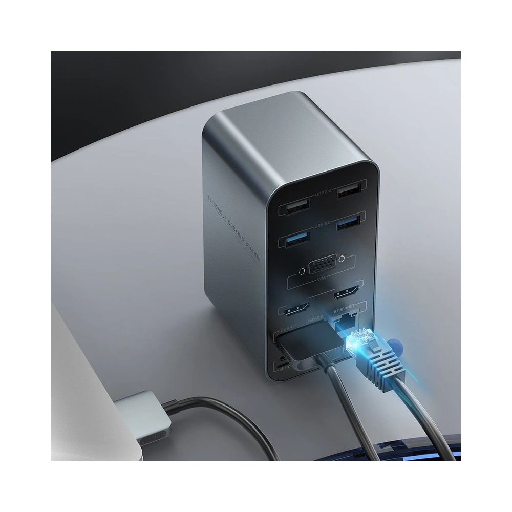 Hurtownia GSM - Hub 15w1 Blitzwolf BW-TH14 (verze s konektorem VGA) - BLZ444 - {ean13} - Hurt