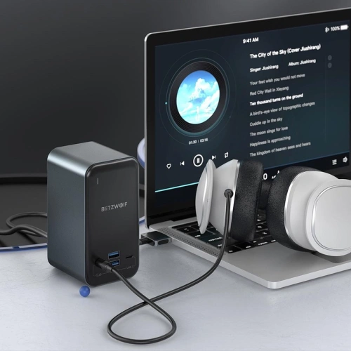 Hub 15w1 Blitzwolf BW-TH14 (wersja ze złączem VGA)