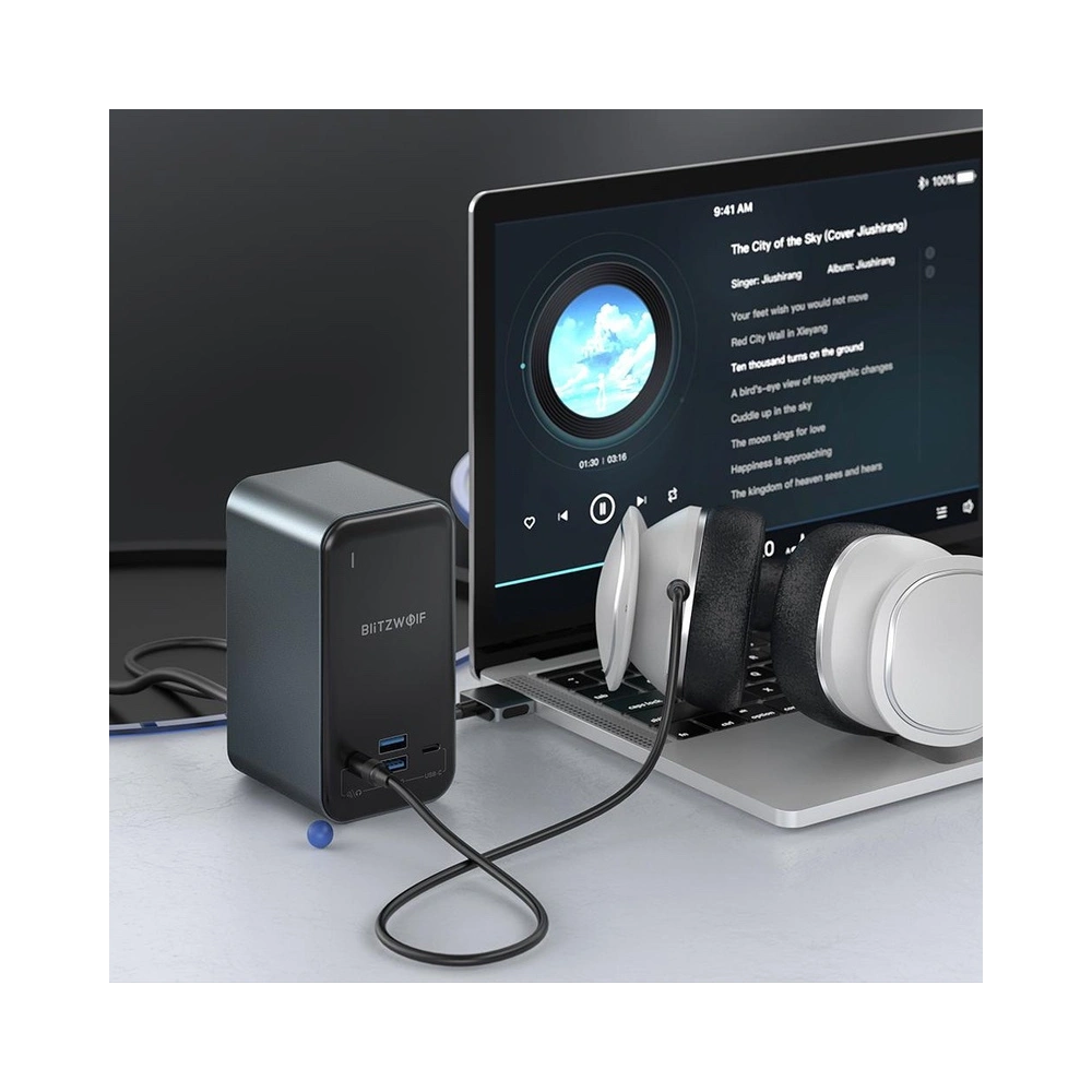 Hurtownia GSM - Hub 15w1 Blitzwolf BW-TH14 (verze s konektorem VGA) - BLZ444 - {ean13} - Hurt