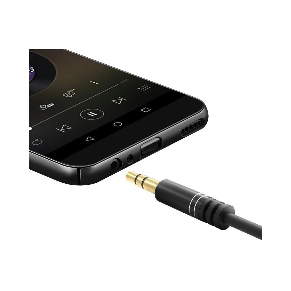 Hurtownia GSM - Cablul audio unghiular Dudao AUX mini jack 3.5mm 1m negru (L11) - DDA3 - {ean13} - Hurt