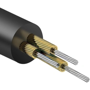 Wholesale Dudao angled cable AUX mini jack 3.5mm cable 1m black (L11 black) - DDA3 - {ean13} - Hurt