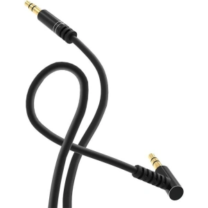 Wholesale Dudao angled cable AUX mini jack 3.5mm cable 1m white (L11 white) - DDA4 - {ean13} - Hurt