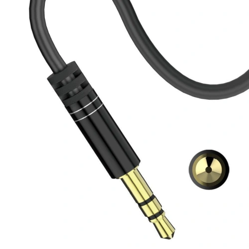 Kabel audio kątowy Dudao AUX mini jack 3.5mm 1m biały (L11)