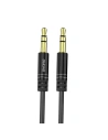 Dudao long stretchable cable AUX mini jack 3.5mm spring ~ 150cm black (L12 black)