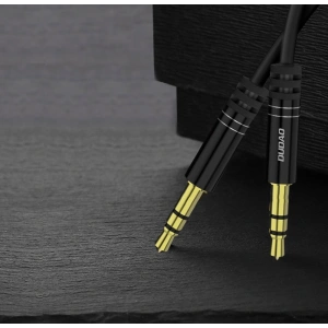 Wholesale Dudao long stretchable cable AUX mini jack 3.5mm spring ~ 150cm black (L12 black) - DDA5 - {ean13} - Hurt