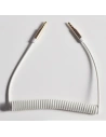 Wholesale Dudao long stretchable cable AUX mini jack 3.5mm spring ~ 150cm black (L12 black) - DDA5 - {ean13} - Hurt