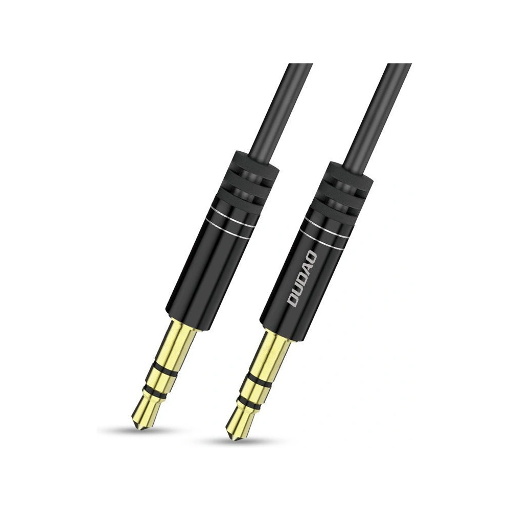 Wholesale Dudao long stretchable cable AUX mini jack 3.5mm spring 150cm white (L12 white) - DDA6 - {ean13} - Hurt