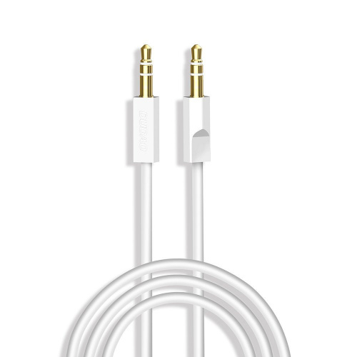 Dudao Distributor - 6970379612705 - DDA7 - Dudao cable AUX mini jack 3.5mm 1m 3 pole stereo white (L12S white) - B2B homescreen