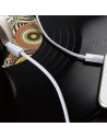 Hurtownia GSM - Kabel audio Dudao AUX mini jack 3.5mm 1m bílý (L12S) - DDA7 - {ean13} - Hurt