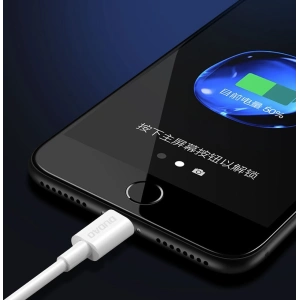 Kabel Dudao USB/microUSB 3A 1m biały (L1M)