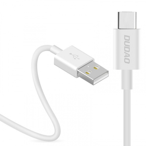 Dudao Distributor - 6970379613641 - DDA10 - Dudao cable USB / USB Type C 3A 1m white (L1T white) - B2B homescreen