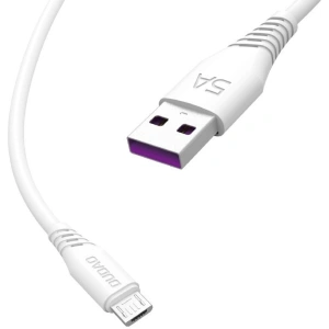 Wholesale Dudao cable USB / micro USB cable 5A 1m white (L2M 1m white) - DDA13 - {ean13} - Hurt