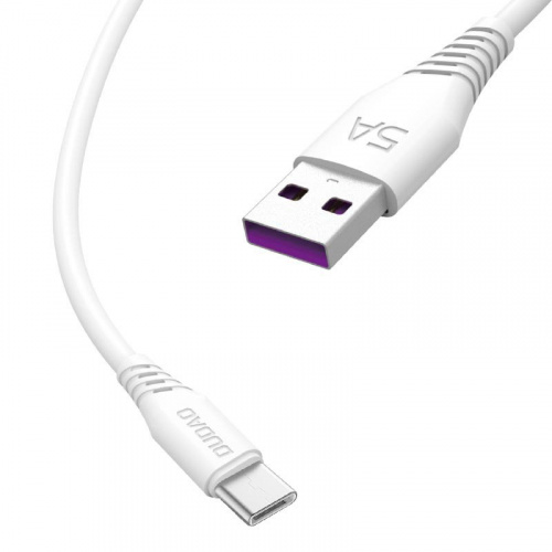 Dudao Distributor - 6970379613863 - DDA14 - Dudao cable USB / USB Type C 5A 1m white (L2T 1m white) - B2B homescreen