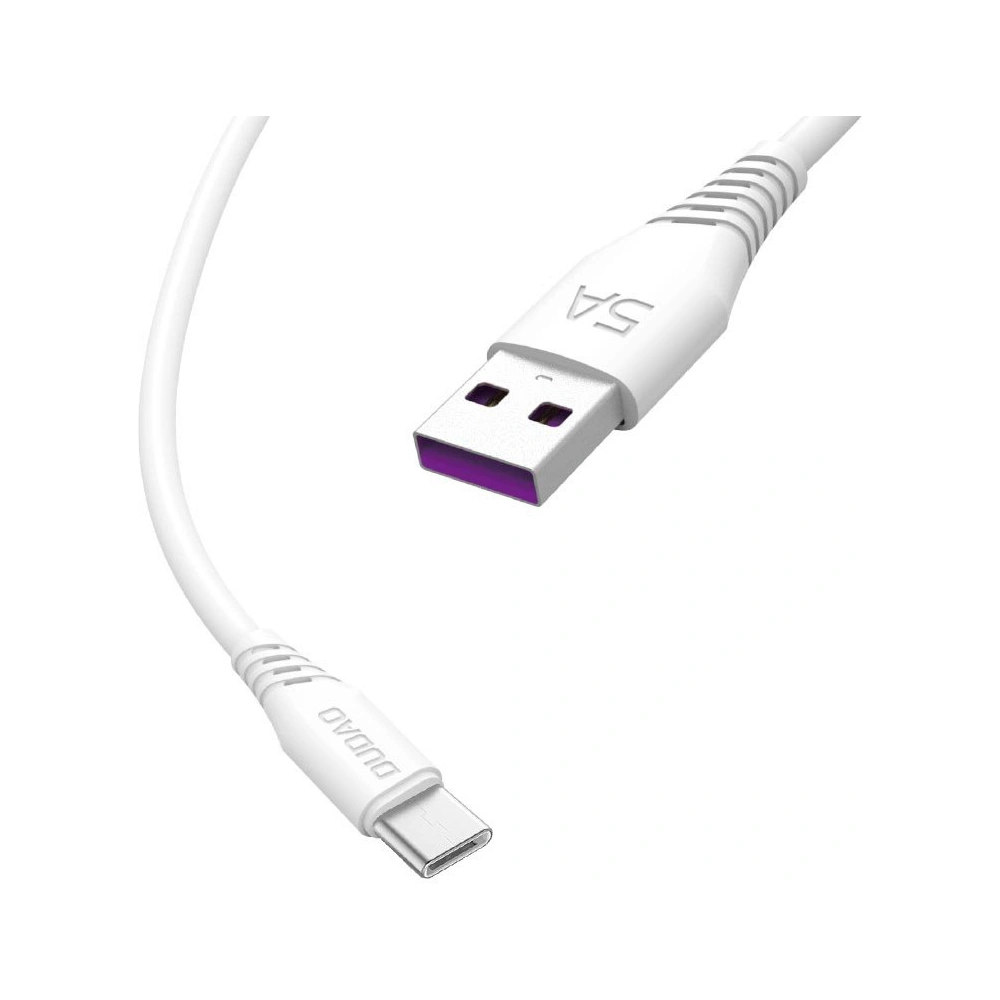 Hurtownia GSM - Kabel Dudao USB/USB-C 5A 2m bílý (L2T 2m white) - DDA15 - {ean13} - Hurt