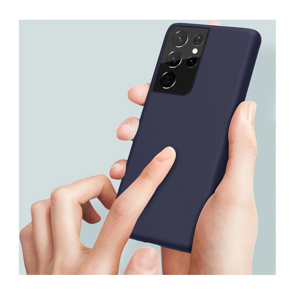 Hurtownia GSM - Case Nillkin Flex Pure Pro Samsung Galaxy S21 Ultra blau - NLK716 - {ean13} - Hurt