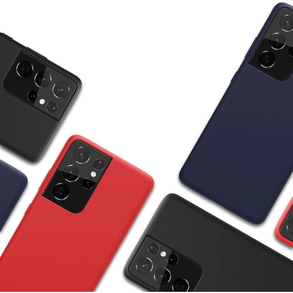 Etui Nillkin Flex Pure Pro Samsung Galaxy S21 Ultra modrý