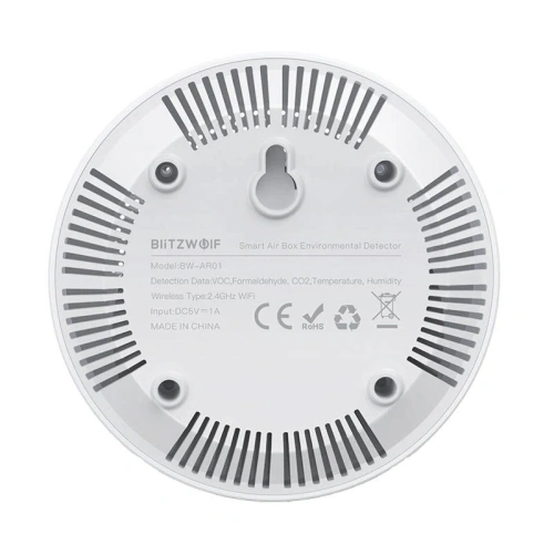Inteligentny monitor jakości powietrza Blitzwolf BW-AR01