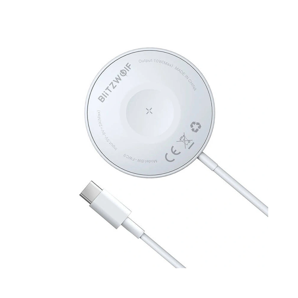 Hurtownia GSM - Vezeték nélküli Qi indukciós töltő BlitzWolf BW-FWC9 15W - BLZ504 - {ean13} - Hurt