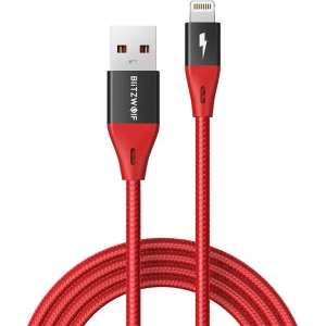 Wholesale BlitzWolf MF-10 Pro USB-A/Lightning MFI Cable 20W 1.8m (red) - BLZ509 - {ean13} - Hurt