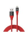 Kabel BlitzWolf MF-10 Pro USB-A/Lightning MFI 20W 1.8m (červený)