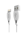 Kábel Dudao USB/Lightning 2.4A 1m fehér (L4L)