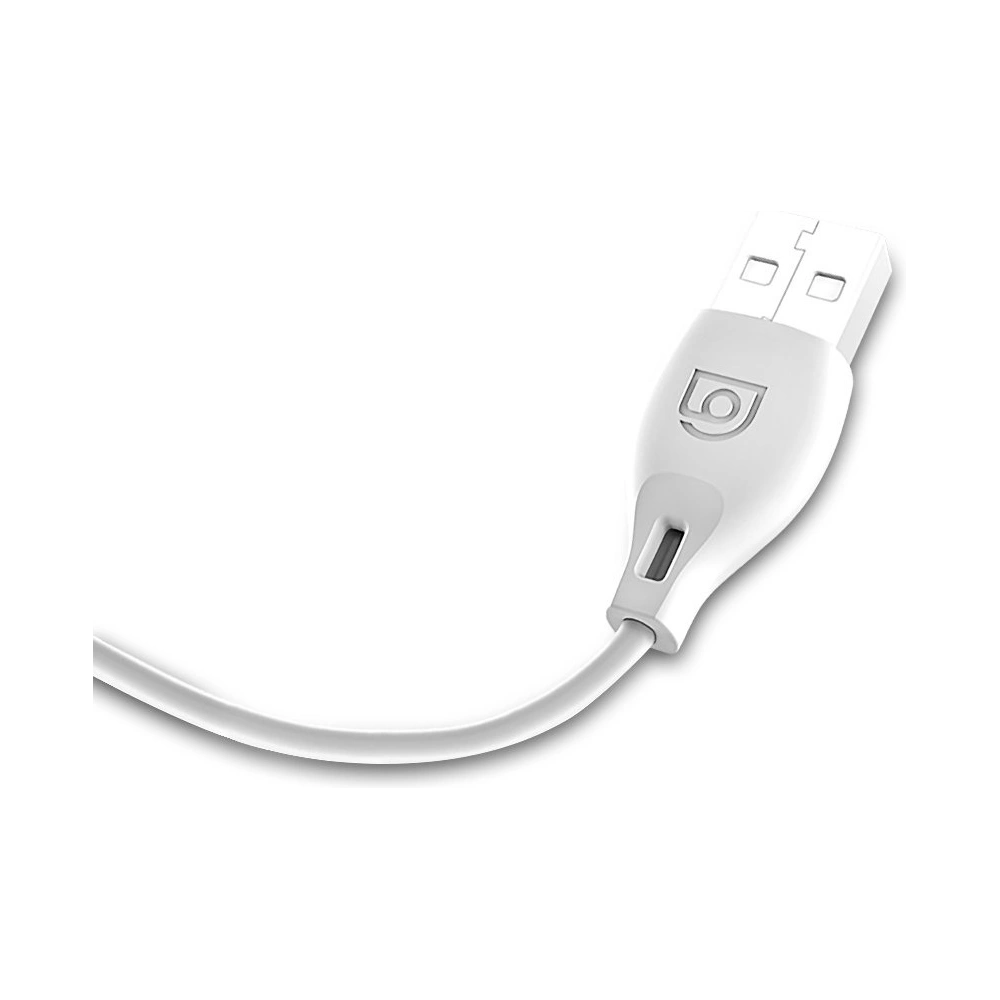 Hurtownia GSM - Kábel Dudao USB/Lightning 2.1A 2m fehér (L4L) - DDA17 - {ean13} - Hurt
