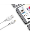 Hurtownia GSM - Kábel Dudao USB/Lightning 2.1A 2m fehér (L4L) - DDA17 - {ean13} - Hurt